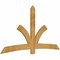 Ekena Millwork Davenport Rough Sawn Timber Gable Bracket, Western Red Cedar, 96"W x 52"H x 2"D x 6"F, 13/12 Pitch GBW096X52X0206DAV00RWR - alternate 2